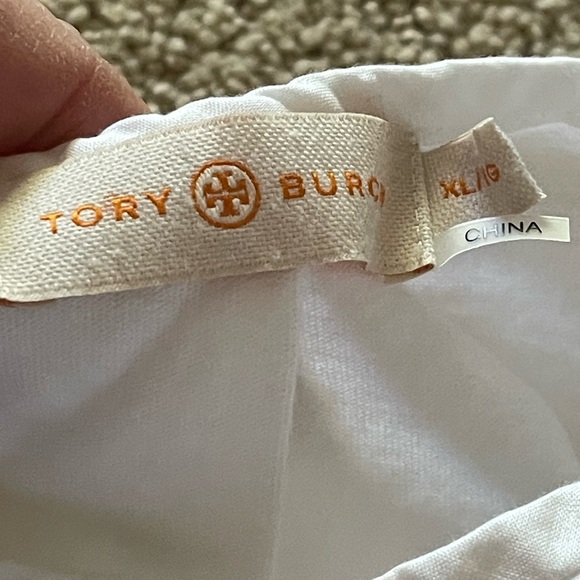 Tory Burch Mariana Top in White Size XL - Picture 9 of 16